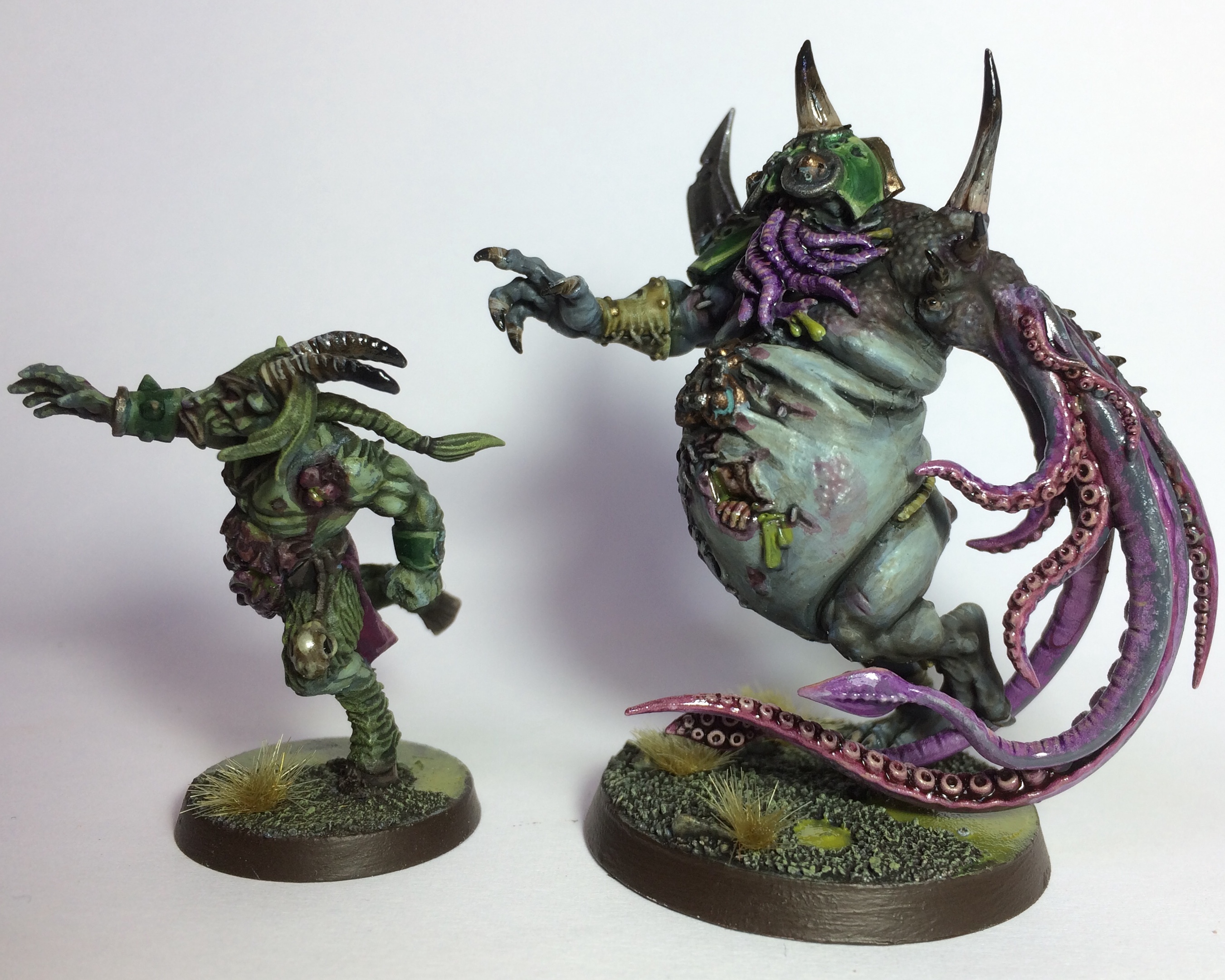 Rot Spawn Blood Bowl Stinks (part 3) – Beast of Nurgle (Rotspawn) – Painting In ...