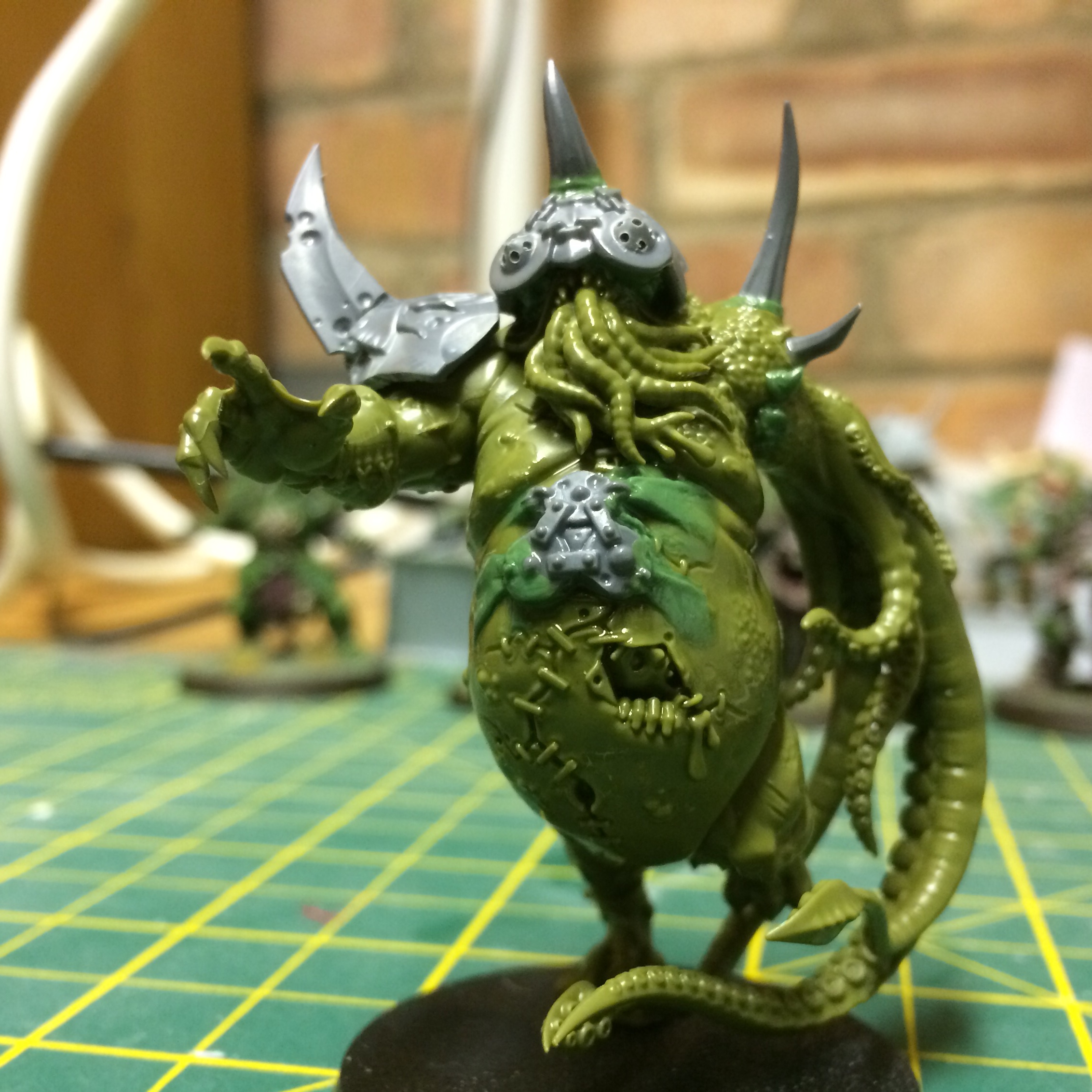 Rot Spawn Blood Bowl Stinks (part 3) – Beast of Nurgle (Rotspawn) – Painting In ...